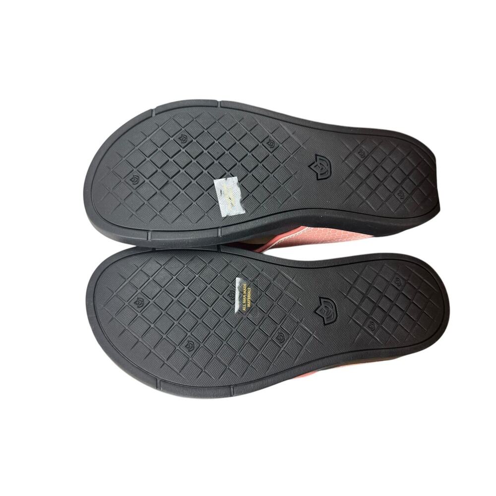 Waco Shoe Company Spenco Women's Shoreline Snake FlipFlop, Terra Cotta, 6.5 Wide - Picture 3 of 9